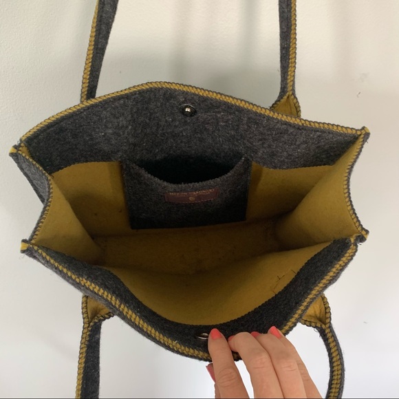 Helen Kaminski Felted Wool Tote Bag - Picture 8 of 13